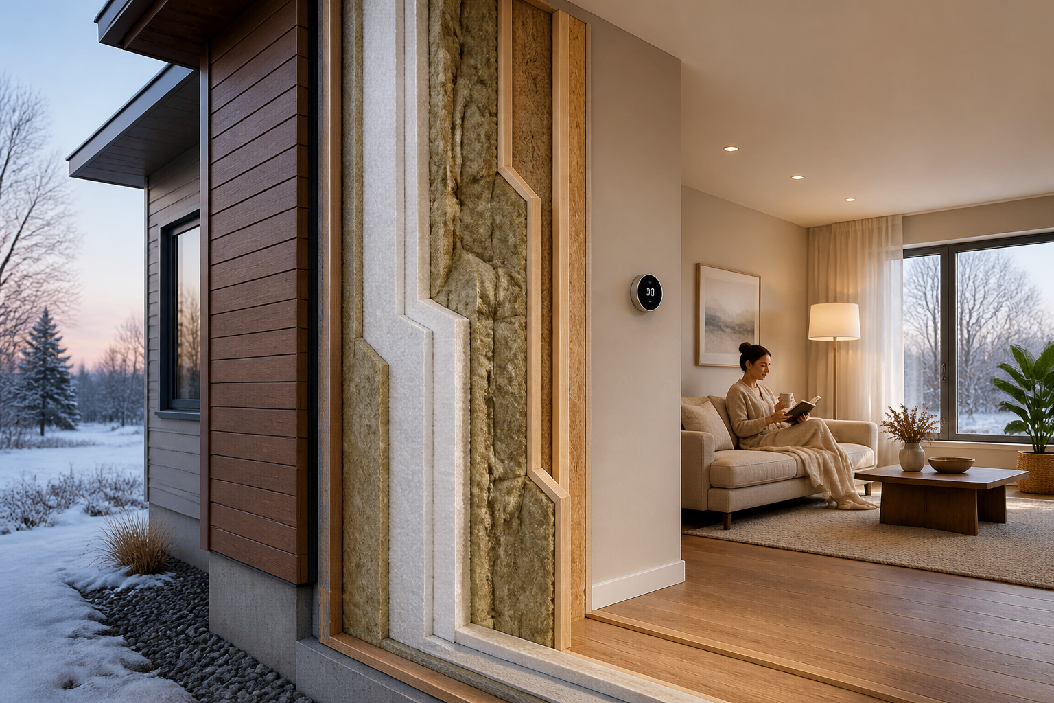 Isolation murale avancee pour un confort moderne