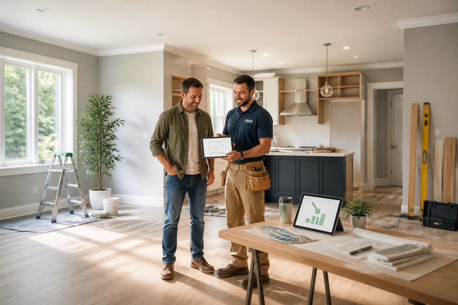 Renovation maison collaboration et economies